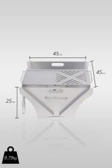 Duble Boy Portatif Mangal (ATEŞ KUTUSU)