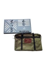 Katlanabilir Çelik Ateş Üstü Izgara Büyük Boy