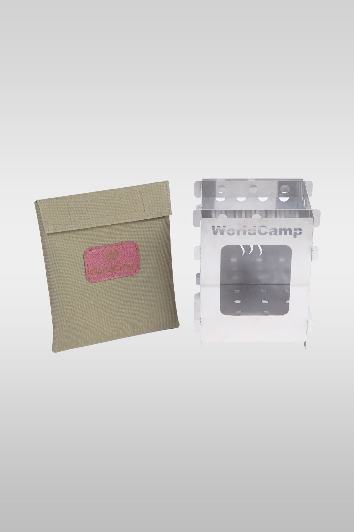 Kamp Portatif Çelik Ateş Kutusu