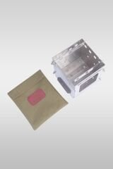 Kamp Portatif Çelik Ateş Kutusu