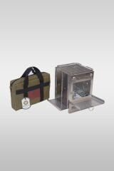 Kamp Katlanır Menteşeli Ateş Kutusu