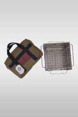 Kamp Katlanır Menteşeli Ateş Kutusu