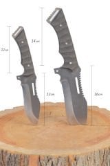 4034 El Yapımı Paslanmaz Çelik Babalı Oğullu Bıçak