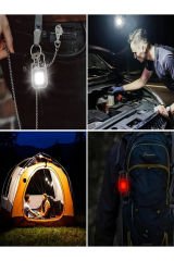 Mini LED çalışma lambası, el feneri,şişe açacağı, mıknatıslı kamp, onarım, acil durum aydınlatması