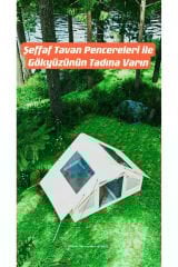 SHUFA 6 Metrekare Otomatik Şişme Çadır 300*200*200CM