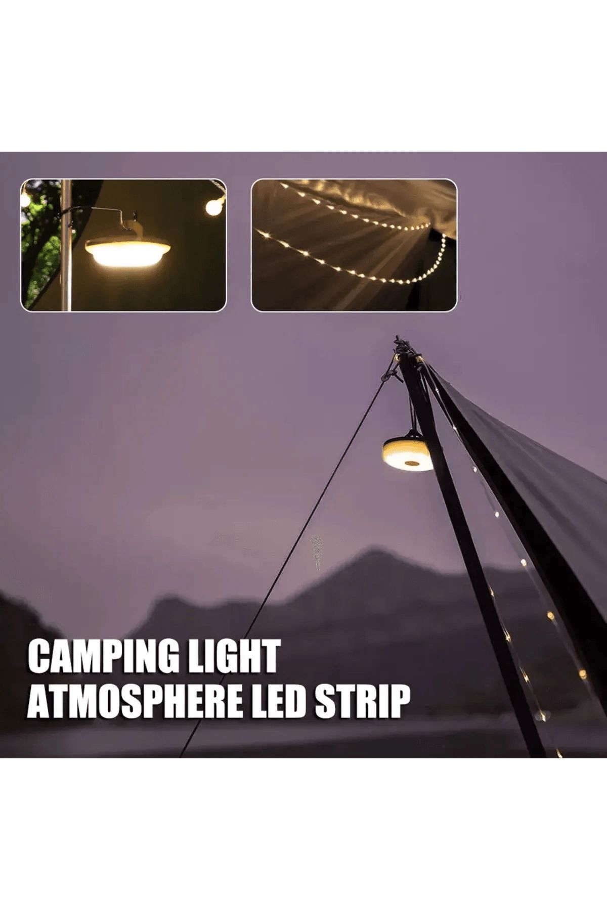 SHUFA 10 Metre Led Kamp Lambası