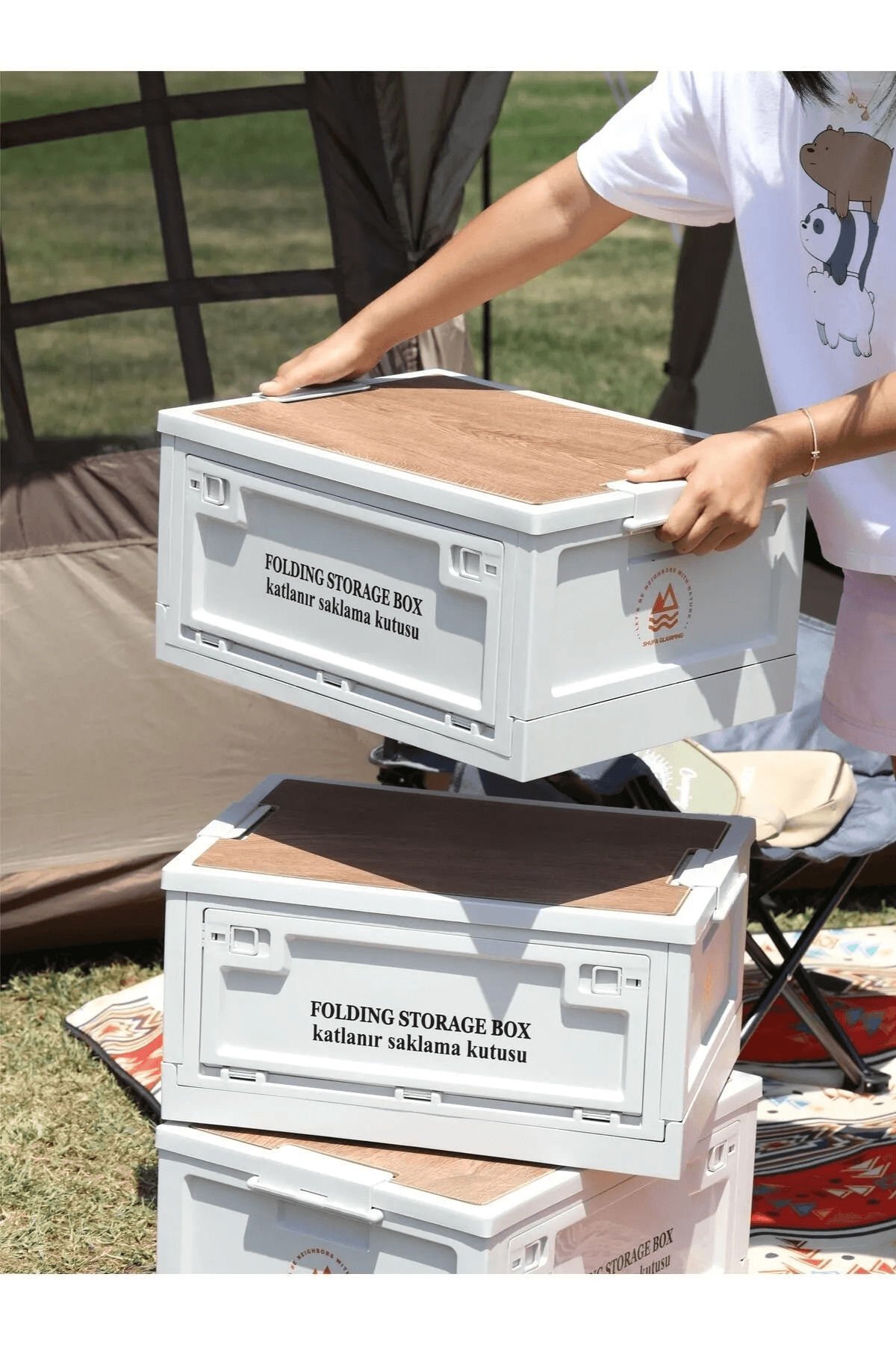 SHUFA KATLANIR SAKLAMA KABI 55L