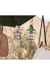 SHUFA Nostaljik ışığı ayarlanabilir USB Şarjlı Ledli Kamp Lambası 2000mA