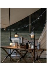 SHUFA Nostaljik ışığı ayarlanabilir USB Şarjlı Ledli Kamp Lambası 2000mA