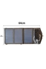 15W Güneş Enerjili Taşınabilir Şarj Paneli Made in Germany