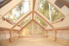 SHUFA GLAMPING Family Şişme Kamp Çadırı 300*400*200 CM BEJ