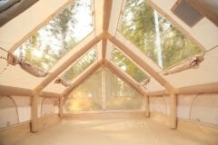 SHUFA GLAMPING Family Şişme Kamp Çadırı 300*400*200 CM BEJ