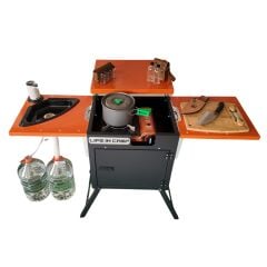 Alüminyum Portatif Katlanır Kamp Mutfağı Seti