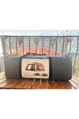 Büyük Uzay Açık Kamp Çadırları 8-10 Kişi Çift Kat 1 Oda 1 Oturma Odası Kamp Çadırı 330*210*185 Cm