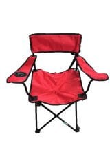 Kamp Sandalyesi Kırmızı