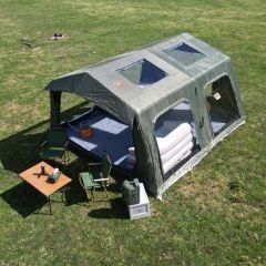 SHUFA Galaksi Serisi Yeşil | 13.68 m² Şişme Kamp Çadırı