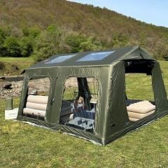 SHUFA Galaksi Serisi Yeşil | 13.68 m² Şişme Kamp Çadırı