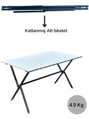 XXL Katlanabilir Ultra Sağlam Ultra Hafif Kamp Piknik Masası