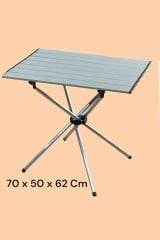 50 x 70 Katlanabilir Ultra Sağlam Ultra Hafif Kamp Piknik Masası