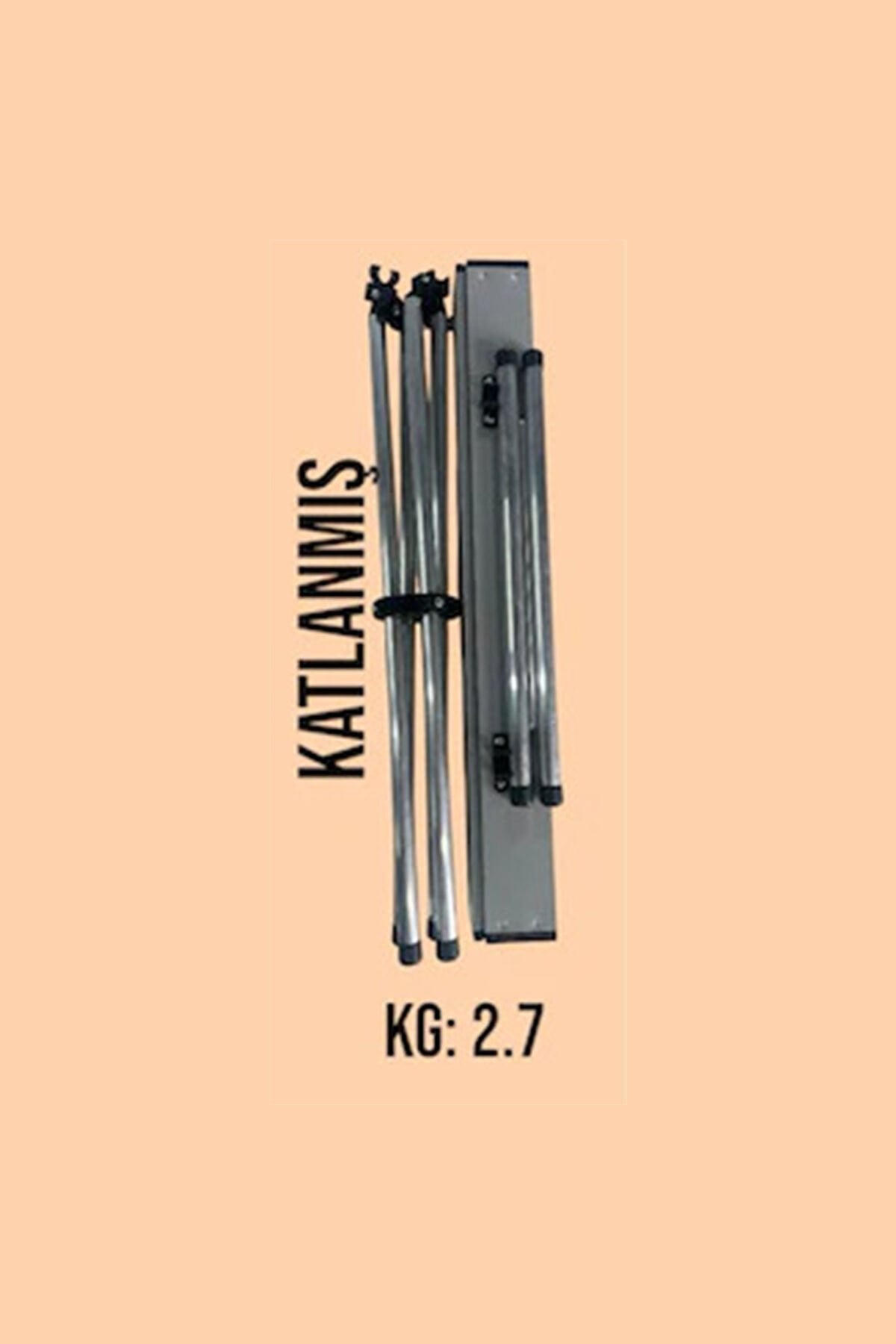 70 x 70 Katlanabilir Ultra Sağlam Ultra Hafif Kamp Piknik Masası