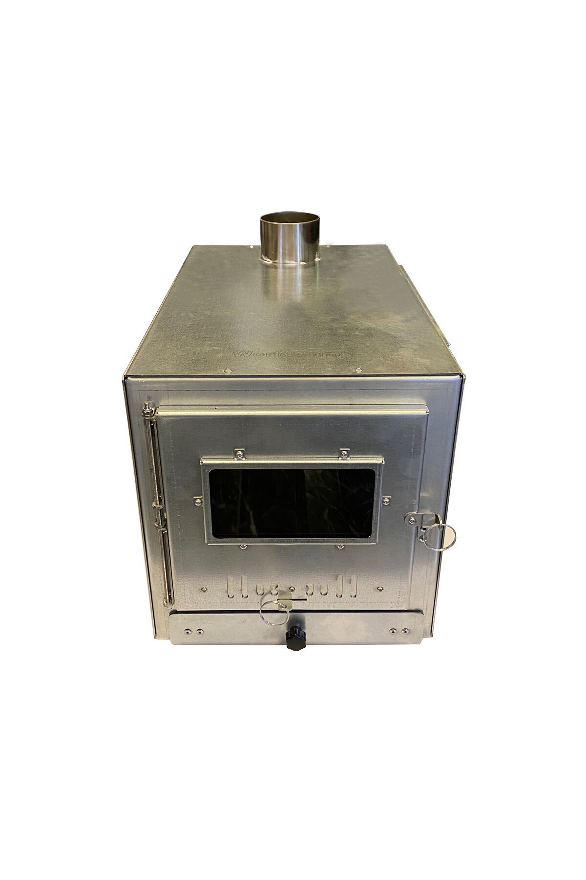 Galvanizli Kuzineli Kül Hazneli Çadır Sobası