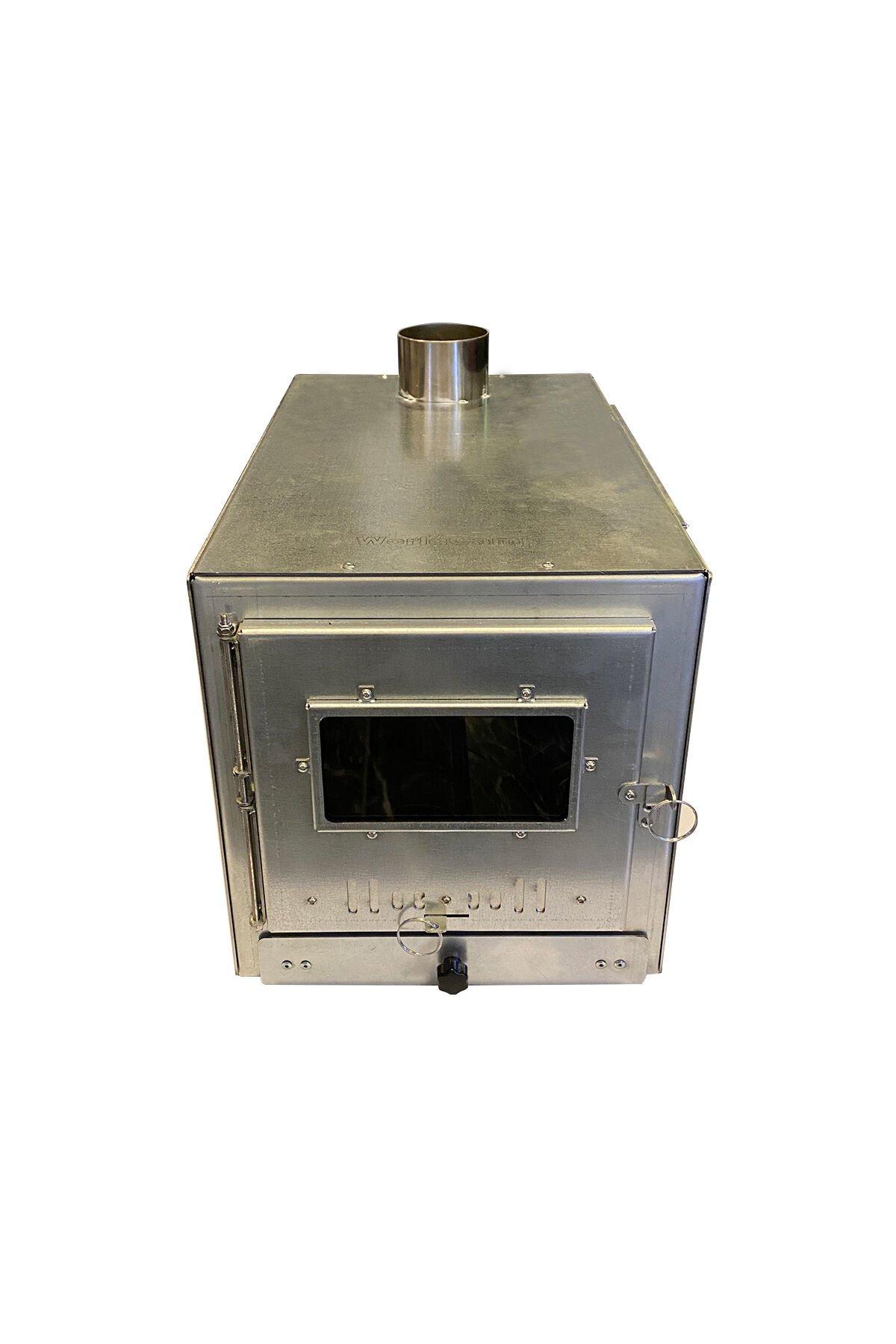 Galvanizli Kuzineli Kül Hazneli Çadır Sobası