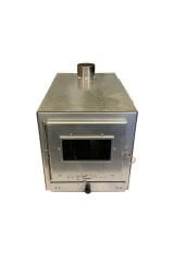 Galvanizli Kuzineli Kül Hazneli Çadır Sobası