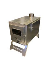 Galvanizli Kuzineli Kül Hazneli Çadır Sobası