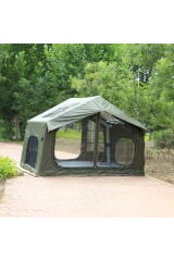 Galaksi Serisi | 8 m² Şişme Kamp Çadırı – 4 Mevsim – Geniş & Şeffaf Tavanlı – 315x250x220 cm