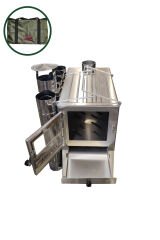 Krom Lüks Çadır Sobası