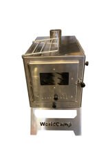 Krom Kül Tepsili Kuzineli Çadır Sobası