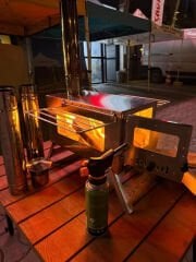 Çadır Dünyası Krom Lüks Çadır Sobası