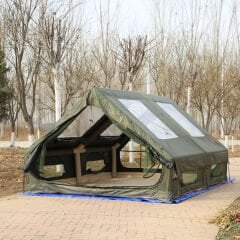 SHUFA GLAMPING Family Şişme Kamp Çadırı 300*400*200 CM YEŞİL