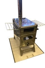 Katlanabilir Alüminyum Lüks Soba Altlığı