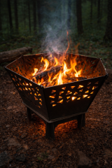 IZGARALI PORTATİF ATEŞ ÇUKURU ORTA BOY