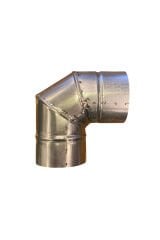 Pelet Soba için 90 Derece Boru Dirseği