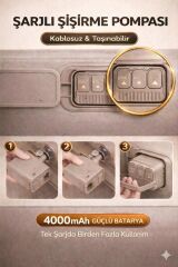 Tek Kişilik 2’si 1 Arada Kendi Kendine Şişen Şarjlı Şişme Koltuk ve Yatak 190×100*65cm