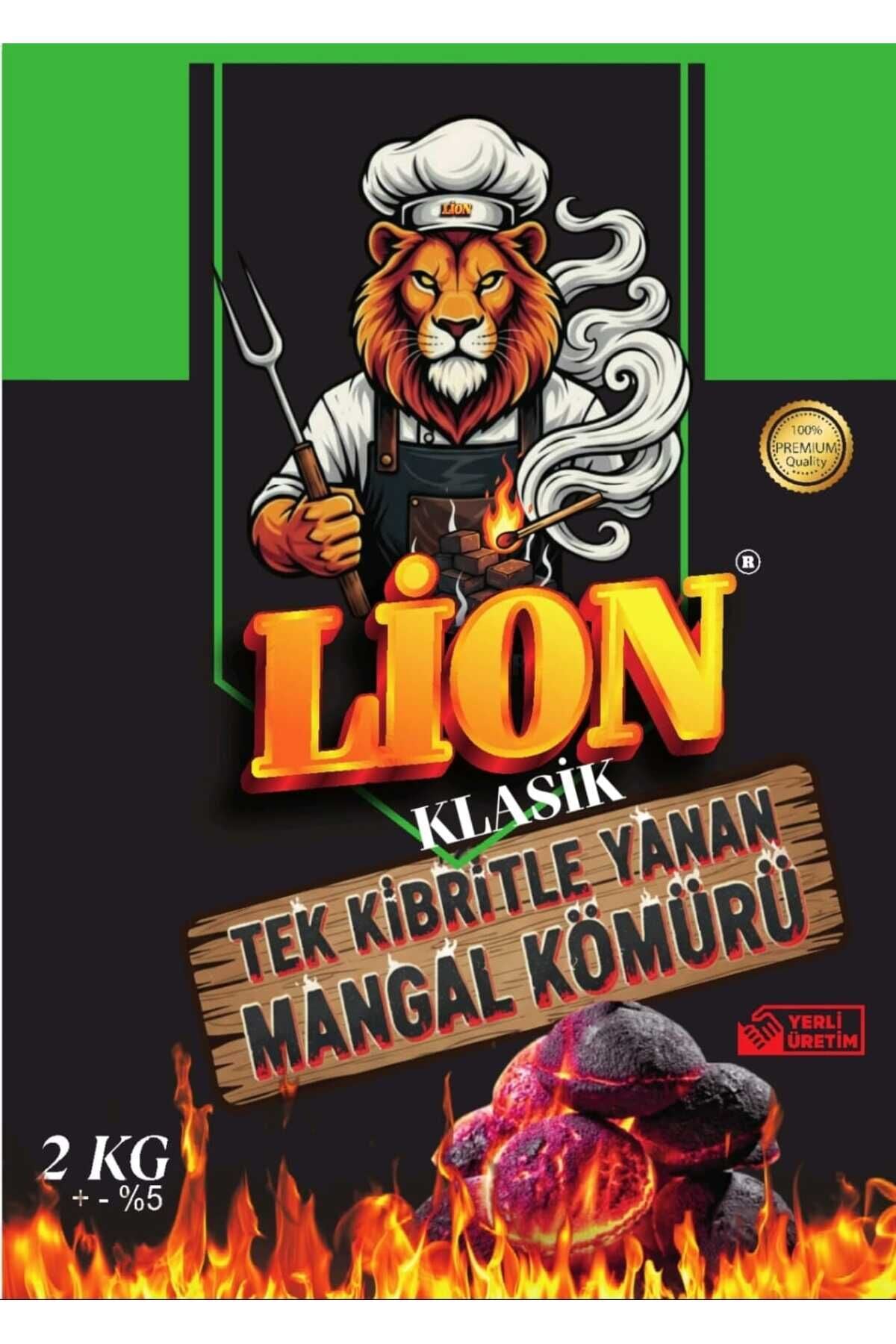 Tek Kibritle Yanan Mangal Kömürü Klasik 2KG.