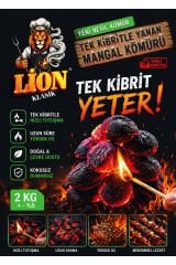 Tek Kibritle Yanan Mangal Kömürü Klasik 2KG.