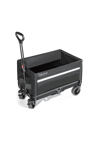 Freecamp Nest 300 Katlanır Kilit Tekerli Wagon Araba Siyah
