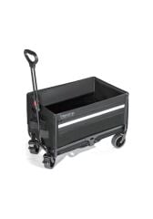 Freecamp Nest 300 Katlanır Kilit Tekerli Wagon Araba Siyah