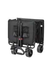 Freecamp Nest 300 Katlanır Kilit Tekerli Wagon Araba Siyah