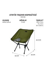 Jett Katlanır Sandalye-HAKİ