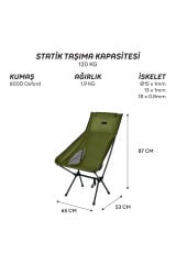 Waylay Katlanır Sandalye-HAKİ